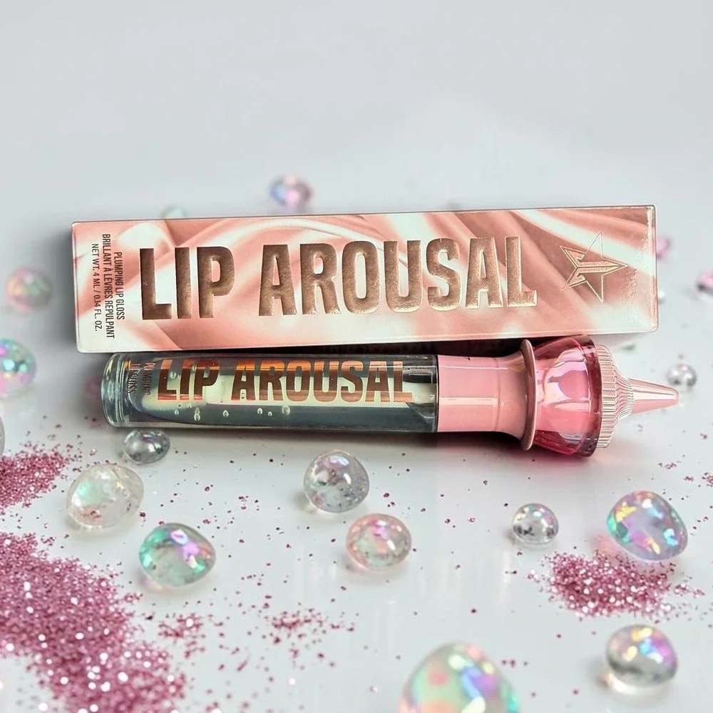 Jeffree Star Cosmetics - Lip Arousal Plumping Gloss - Shade: Clear Headed *NIB